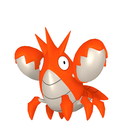 Are Krabby, Kabuto, Corphish, Clauncher, Crabrawler shiny