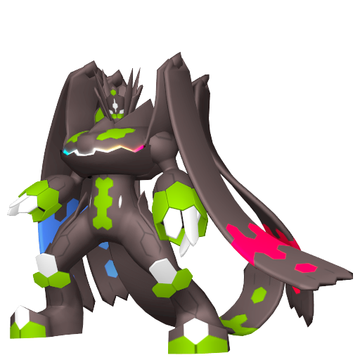 zygarde cel 50% y forma completa Oscuro Variocolor