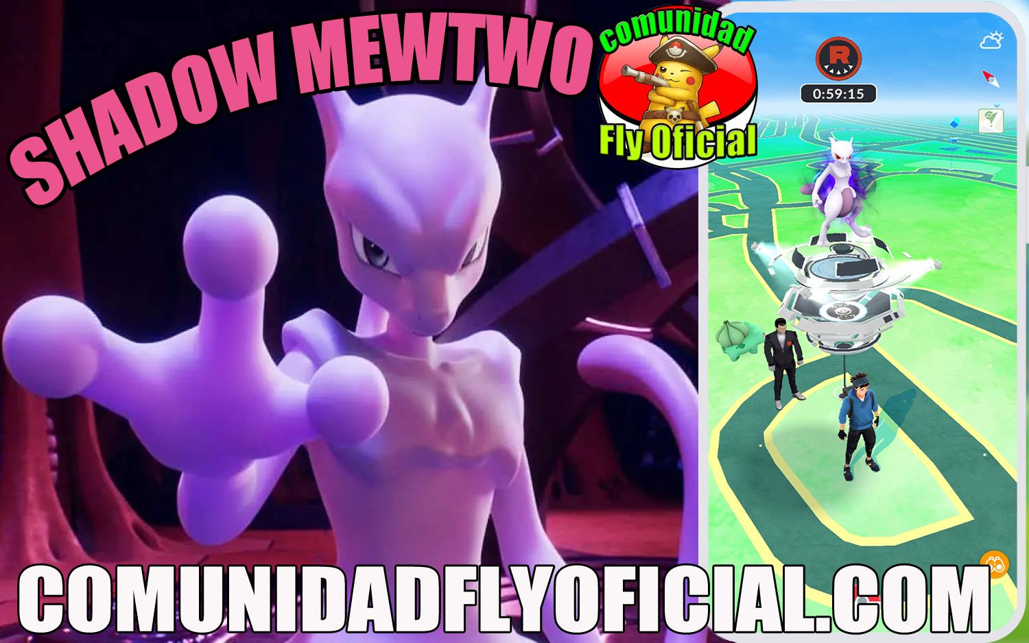 Shadow Mewtwo Vuelve COMO JEFE DE SHADOW RAID en Pokemon GO, Como