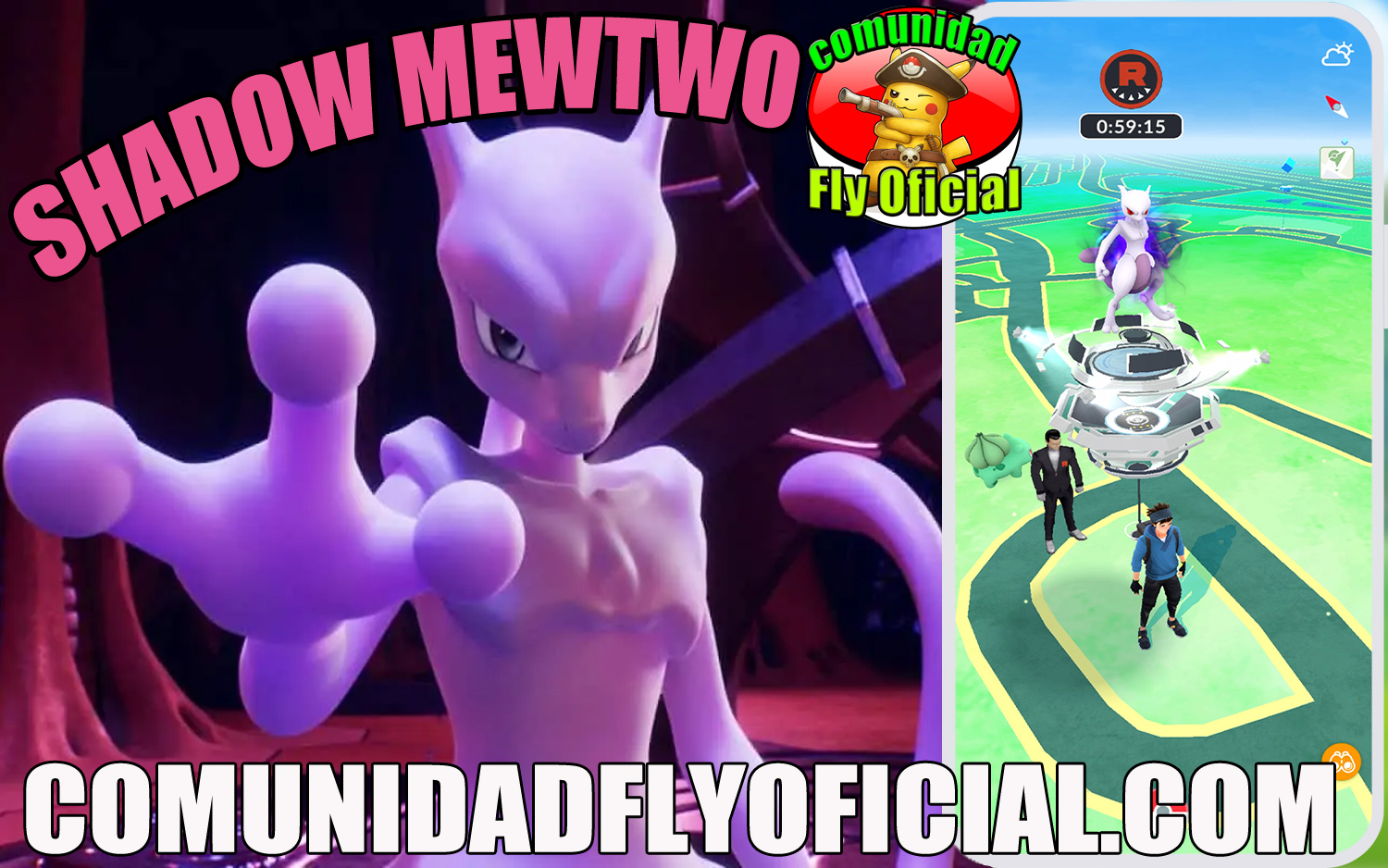 Pokémon Go: Shadow Mewtwo guia de ataque – Mundo Apple SJC –Assistência  Premium Apple–